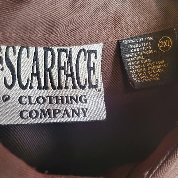 Rare Scarface button down shirt - Picture 4 of 5